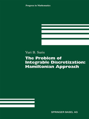 cover image of The Problem of Integrable Discretization